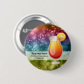 Cocktails Button (Vorne & Hinten)