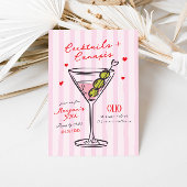 Cocktails & Canapés Mädchenabend Geburtstag Einladung