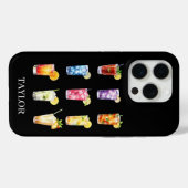 Cocktails Cocktails Cocktails Monogrammed Case-Mate iPhone Hülle (Rückseite (Horizontal))
