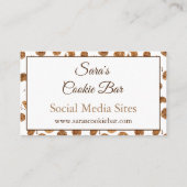 Cocktails Cookie Loyalty Card Treuekarte (Rückseite)