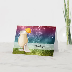 Cocktails Dankeskarte