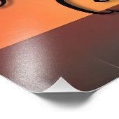 Cocktails der atomaren Futuristik Fotodruck (Ecke)