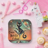 Cocktails der atomaren Futuristik Pappteller (Party)