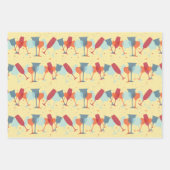 Cocktails Design Geschenkpapier Set (Vorderseite 2)
