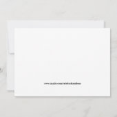 Cocktails Einladung (Rückseite)