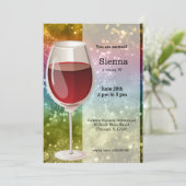 Cocktails Einladung (Stehend Vorderseite)