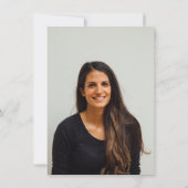 Cocktails Einladung zum Geburtstag (Rückseite)