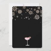 Cocktails Festliche Getränke Niedlich Einladung (Rückseite)