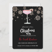 Cocktails Festliche Getränke Niedlich Einladung (Vorderseite)