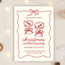 Cocktails Festliche Getränke Weihnachts-Party