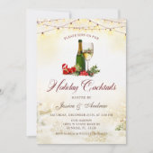 Cocktails Festliches Party Einladung (Vorderseite)