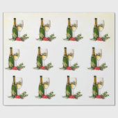 Cocktails Festliches Party Geschenkpapier (Flach)