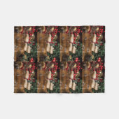 *COCKTAILS GALORE* CHRISTMAS BLANKET FLEECEDECKE (Vorderseite (Horizontal))