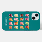 Cocktails Galore Monogrammiert Case-Mate iPhone Hülle (Rückseite (Horizontal))