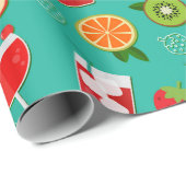 Cocktails Geschenkpapier (Rolleneckpunkt)