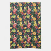 Cocktails Geschirrtuch (Vertikal)