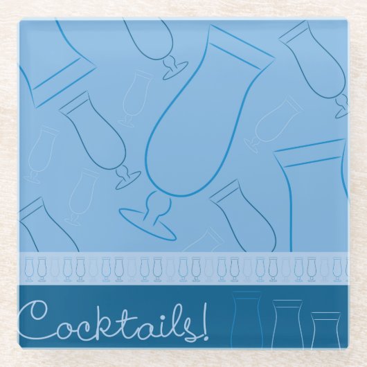 Cocktails! Glasuntersetzer (Vorderseite)