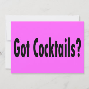 Cocktails got?