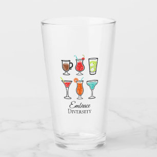 Cocktails Illustration Vielfalt modern Glas