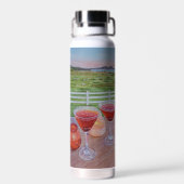 Cocktails im Mission Ranch  Trinkflasche (Rückseite)