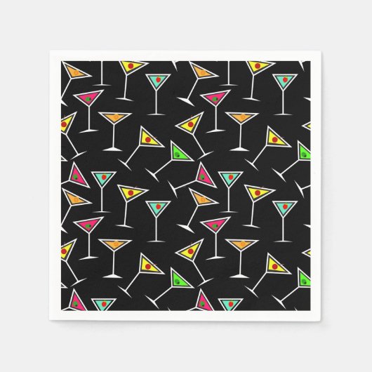 Cocktails irgendjemand? serviette (Vorderseite)