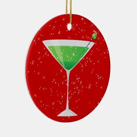 Cocktails Irgendjemand von SRF? Keramik Ornament (Rechts)