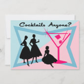 Cocktails jedermann? Einladung (Vorderseite)