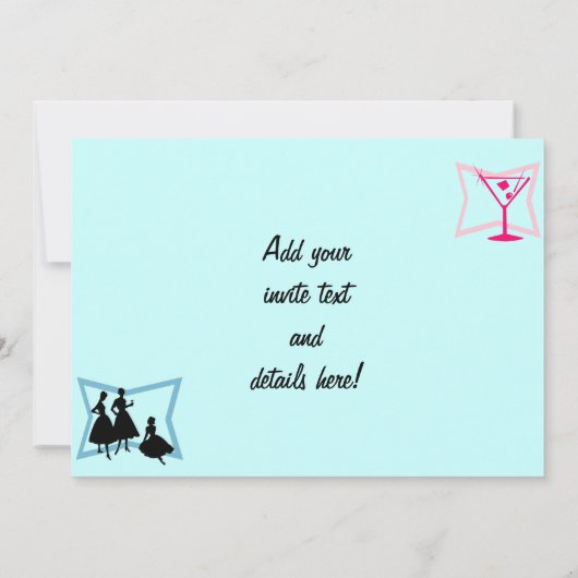 Cocktails jedermann? Einladung (Rückseite)