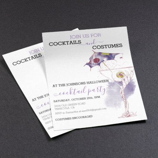 Cocktails Kostüme Halloween-Party Haushalt