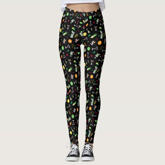 Cocktails Leggings (Vorderseite)