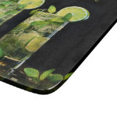 Cocktails mit benutzerdefiniertem Text Schneidebrett (Ecke)