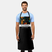 Cocktails Muster Beruflicher Barkeeper Schürze (Getragen)