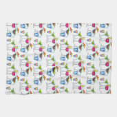 COCKTAILS OBEN! KÜCHE - BAR - BAD-TUCH HANDTUCH (Horizontal)