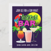 Cocktails Party Celebration Party Personalisiert Einladung (Vorderseite)