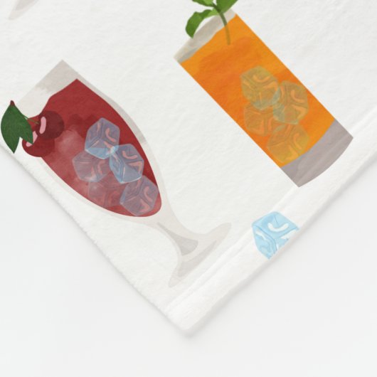 Cocktails & Party Drinks Fleecedecke (Ecke)