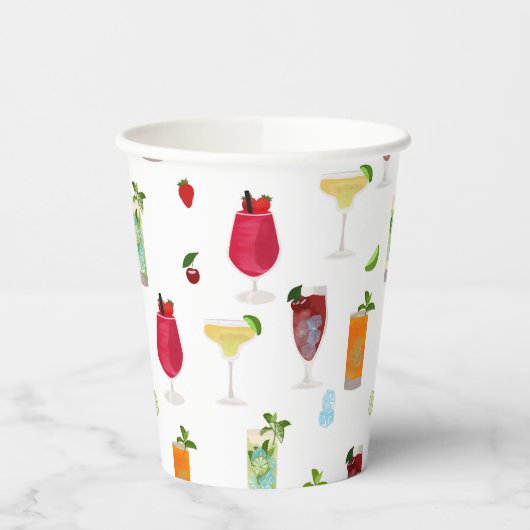 Cocktails & Party Drinks Pappbecher (Links)