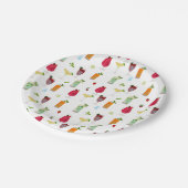 Cocktails & Party Drinks Pappteller (Schrägansicht)