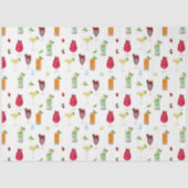 Cocktails & Party Drinks Seidenpapier (Vorderseite)