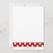 Cocktails Party Einladung (Rückseite)