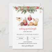 Cocktails Party Einladung (Vorderseite)