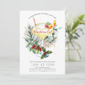 Cocktails-Party-Party Einladung (Stehend Vorderseite)