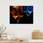 Cocktails Poster (Küche)