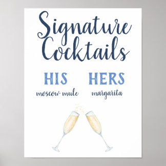Cocktails Poster