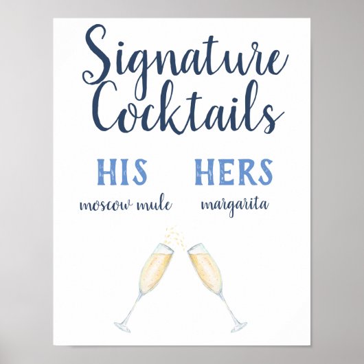 Cocktails Poster (Vorne)