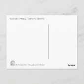 Cocktails Postkarte (Rückseite)