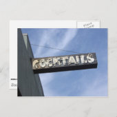 Cocktails Postkarte (Vorne/Hinten)