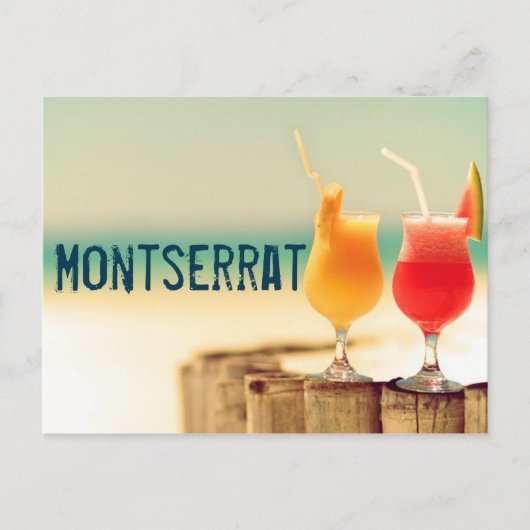 Cocktails Postkarte (Vorderseite)