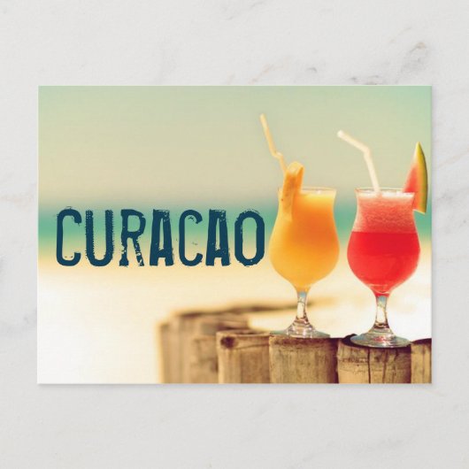 Cocktails Postkarte (Vorderseite)