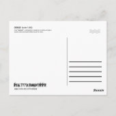 Cocktails Postkarte (Rückseite)