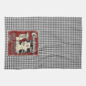 Cocktails Retro Geschirrtuch (Horizontal)